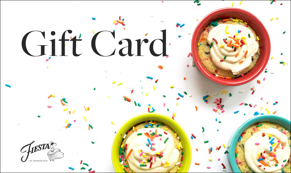 Fiesta Dinnerware - $20 Gift Card