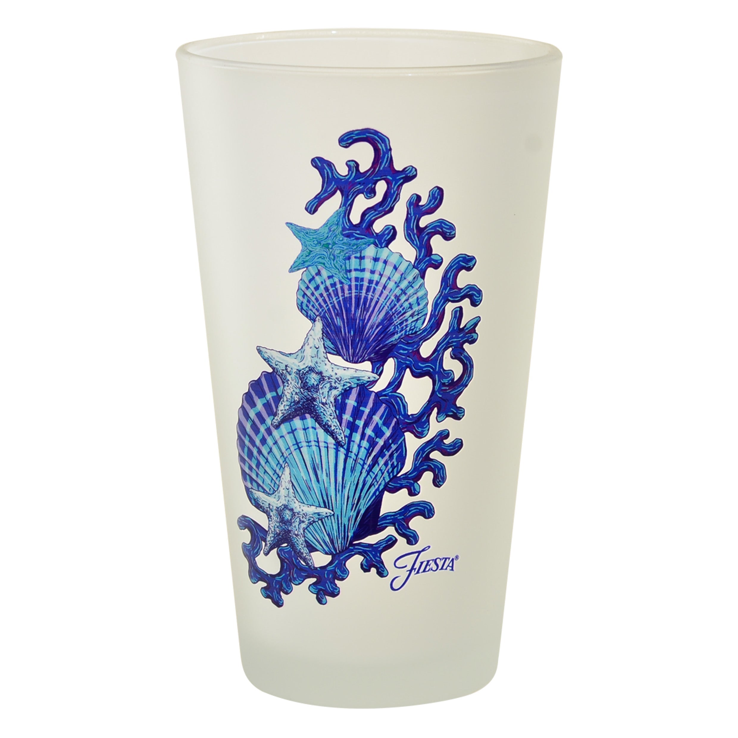 Fiesta Dinnerware - Retired 16 oz. Fiesta® Coastal Frosted Cooler, Set of 4 - Image 2