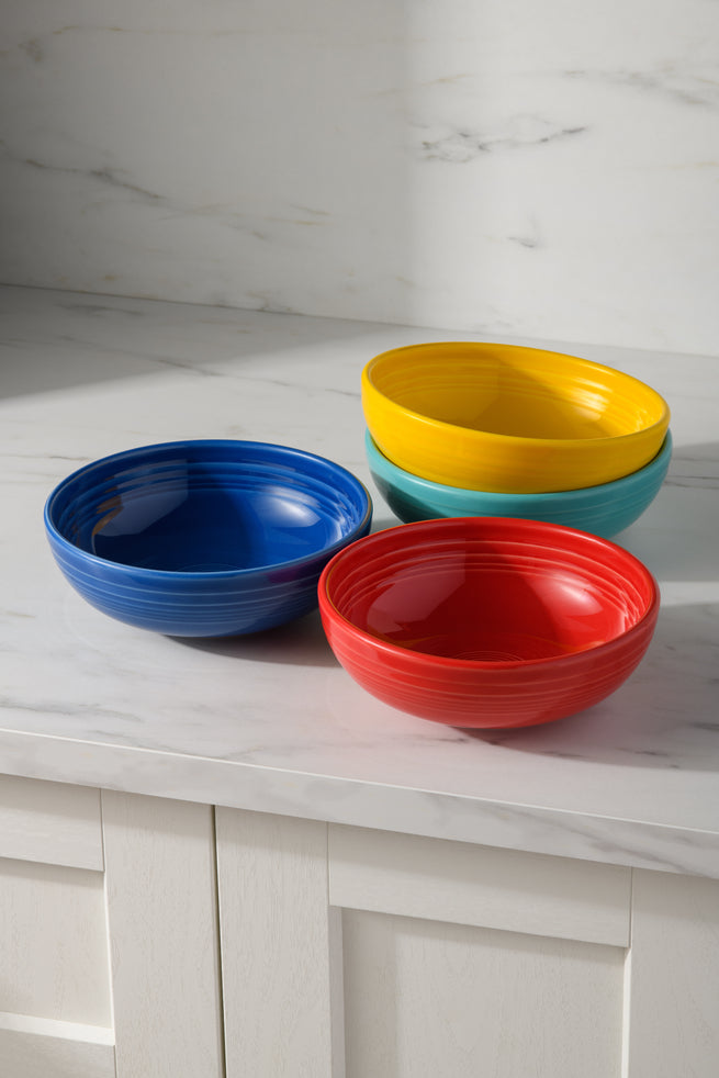 Fiesta Dinnerware - Mixed Vibrant Bistro Coupe 7 5/8-Inch 38OZ Medium Bowls, Set of 4 - Image 2