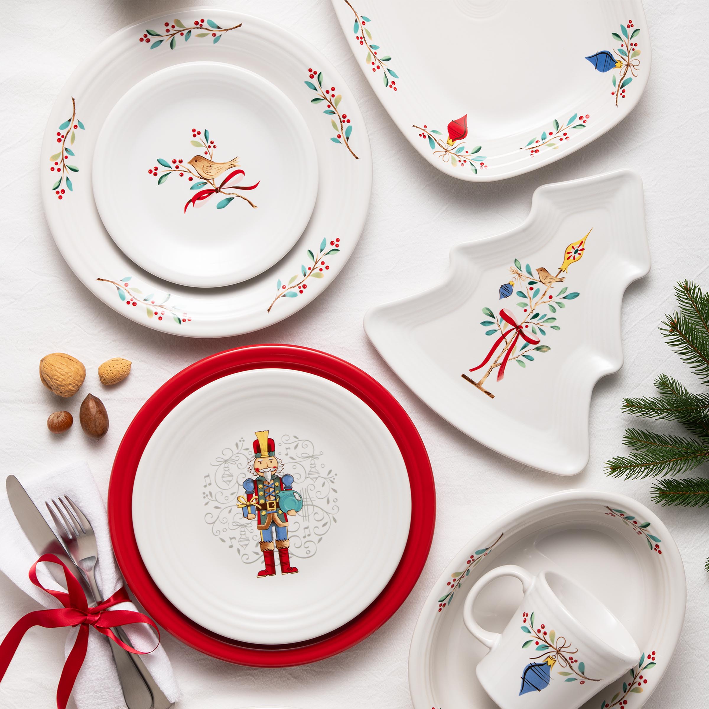 Fiesta Dinnerware - Nutcracker The Giver Classic Rim 9 Inch Luncheon Plate - Image 2