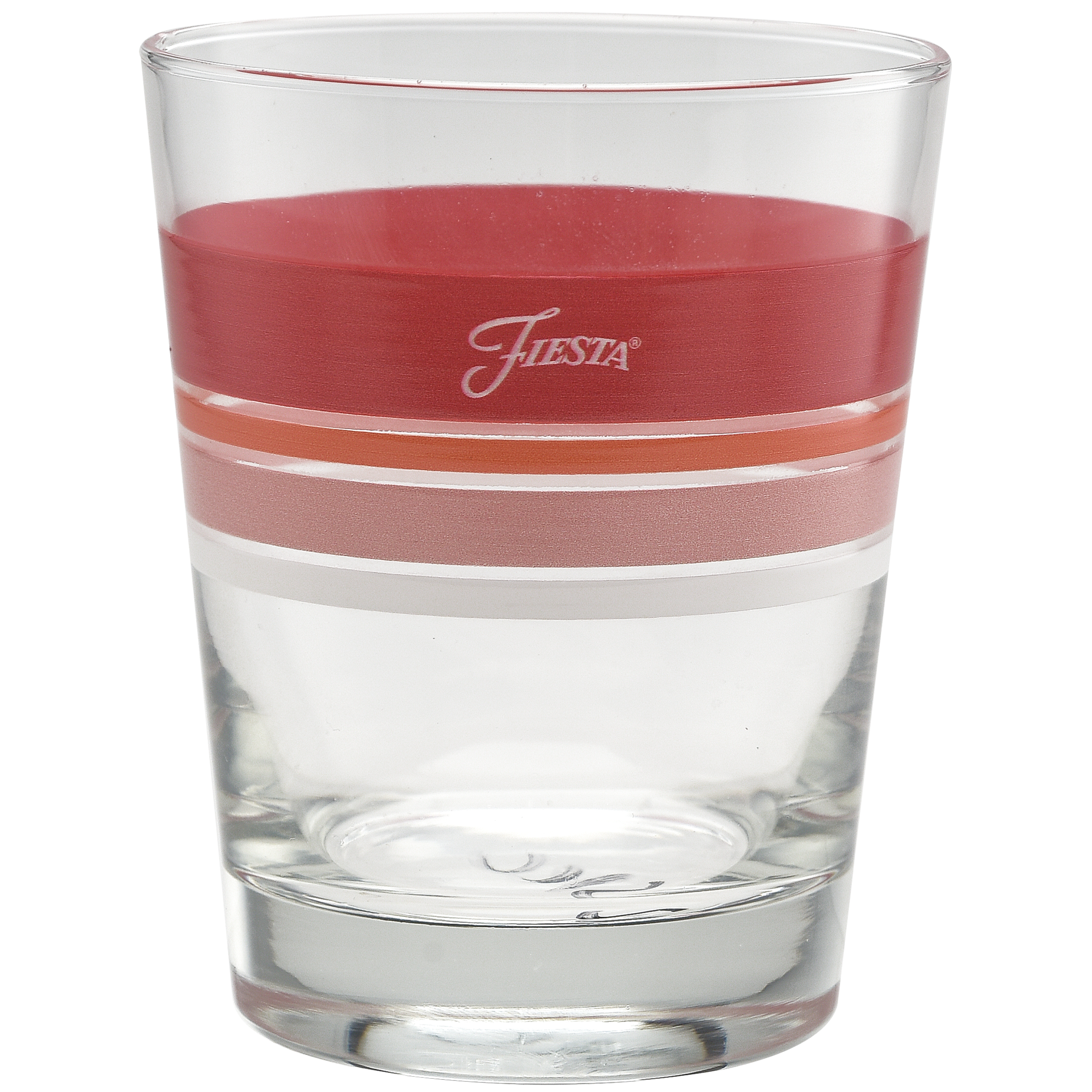 Fiesta Dinnerware - Sunset Horizon Edgeline Tapered Double Old Fashion Glass Mixed, Set of 4 - Image 2