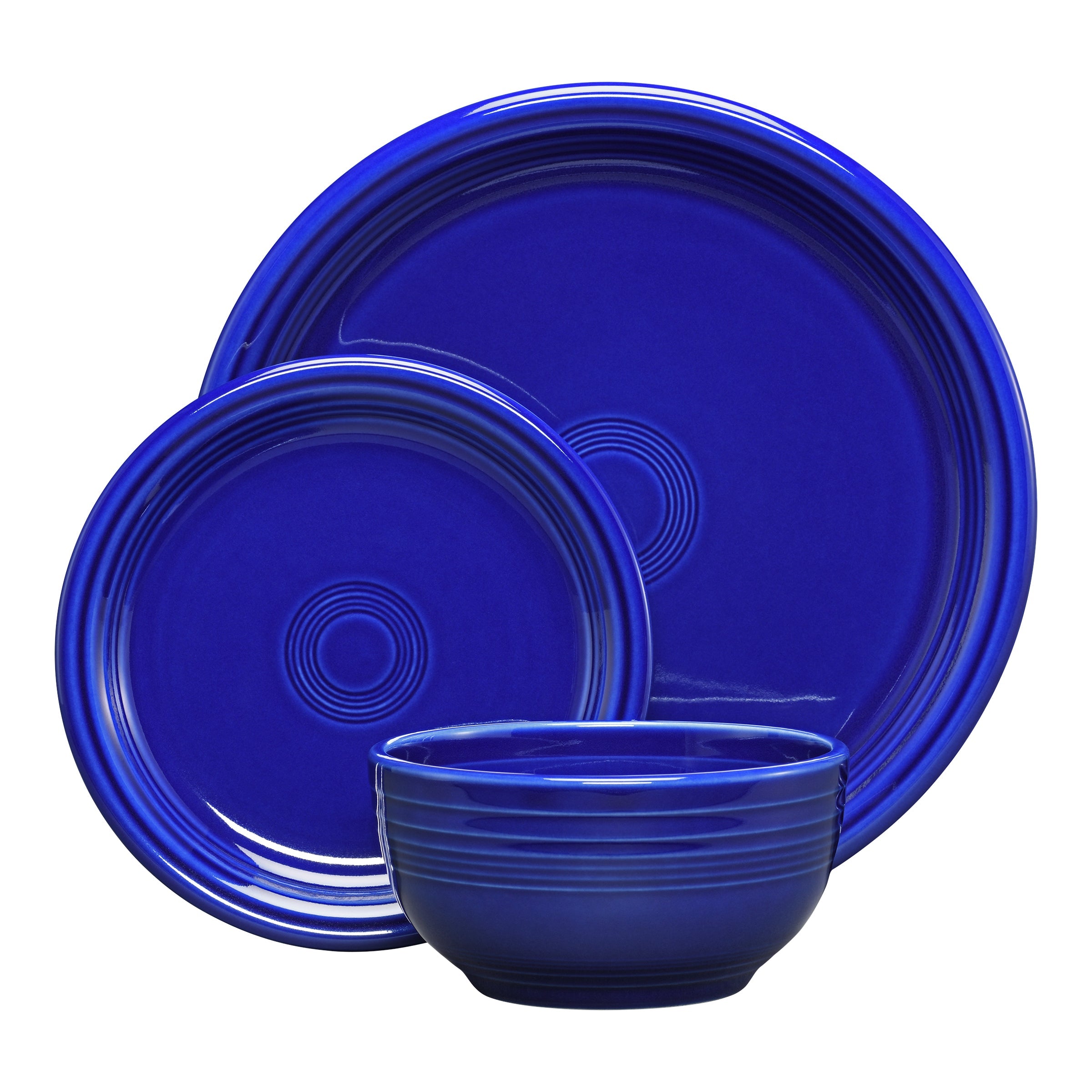 Fiesta Dinnerware - New Retired Bistro Coupe 3-Piece Place Setting, Service for 1