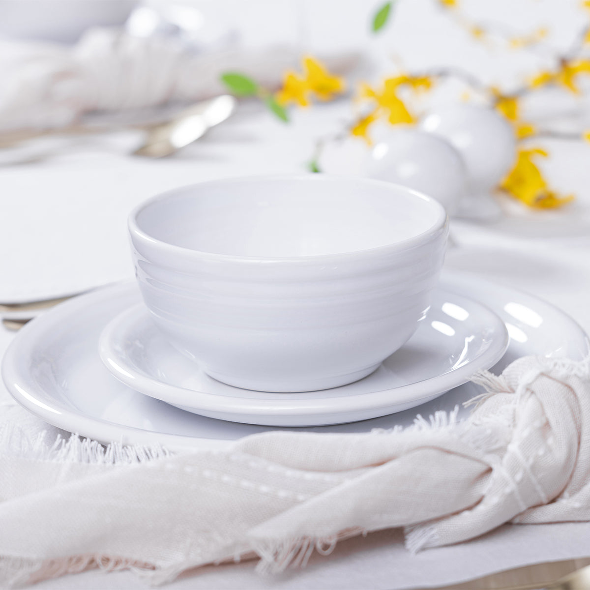 Fiesta Dinnerware - Bistro Coupe 12-Piece Dinnerware Set, Service for 4 - Image 4