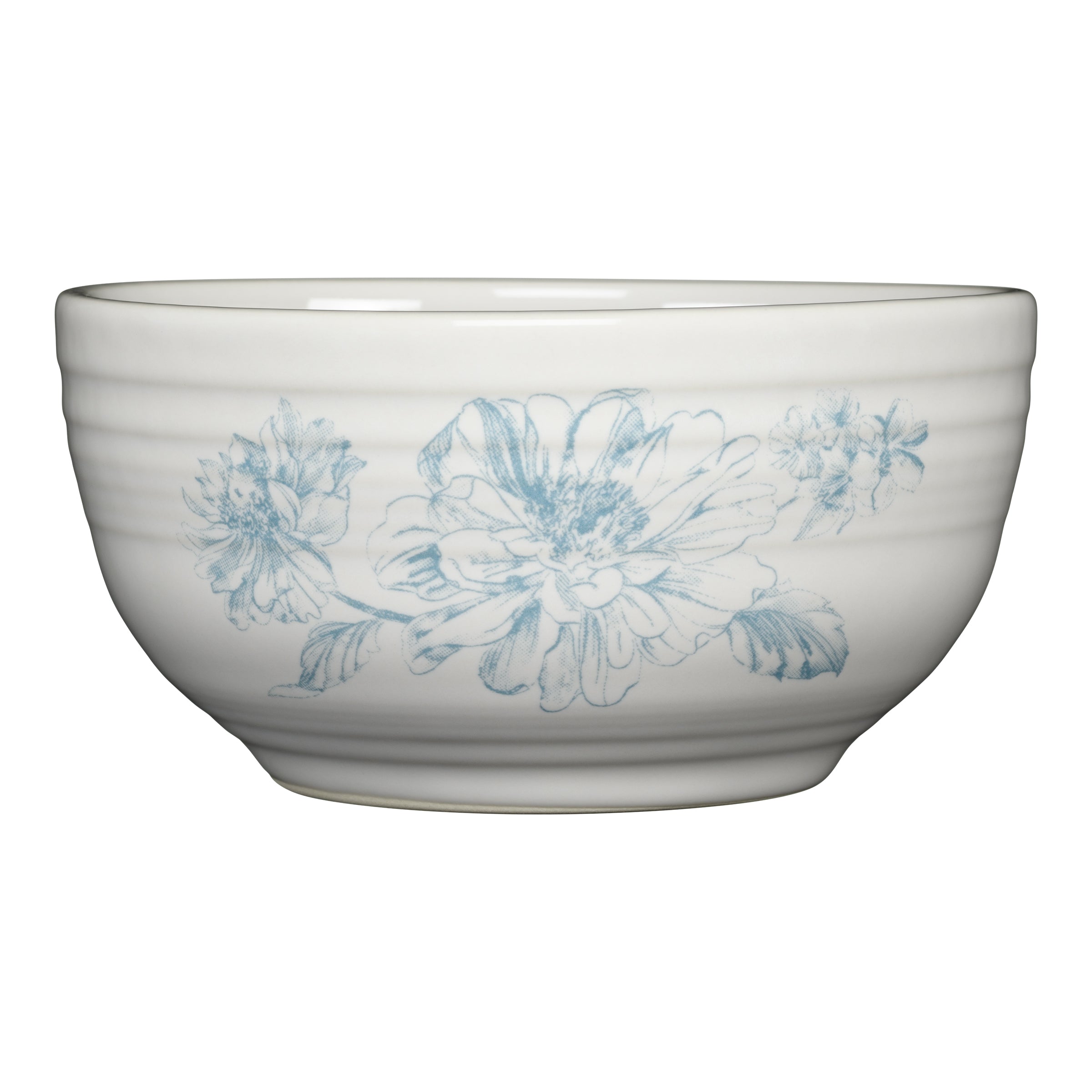 Fiesta Dinnerware - Botanical Floral Sky Bistro Coupe 5 1/2 Inch Cereal Bowl 22 OZ