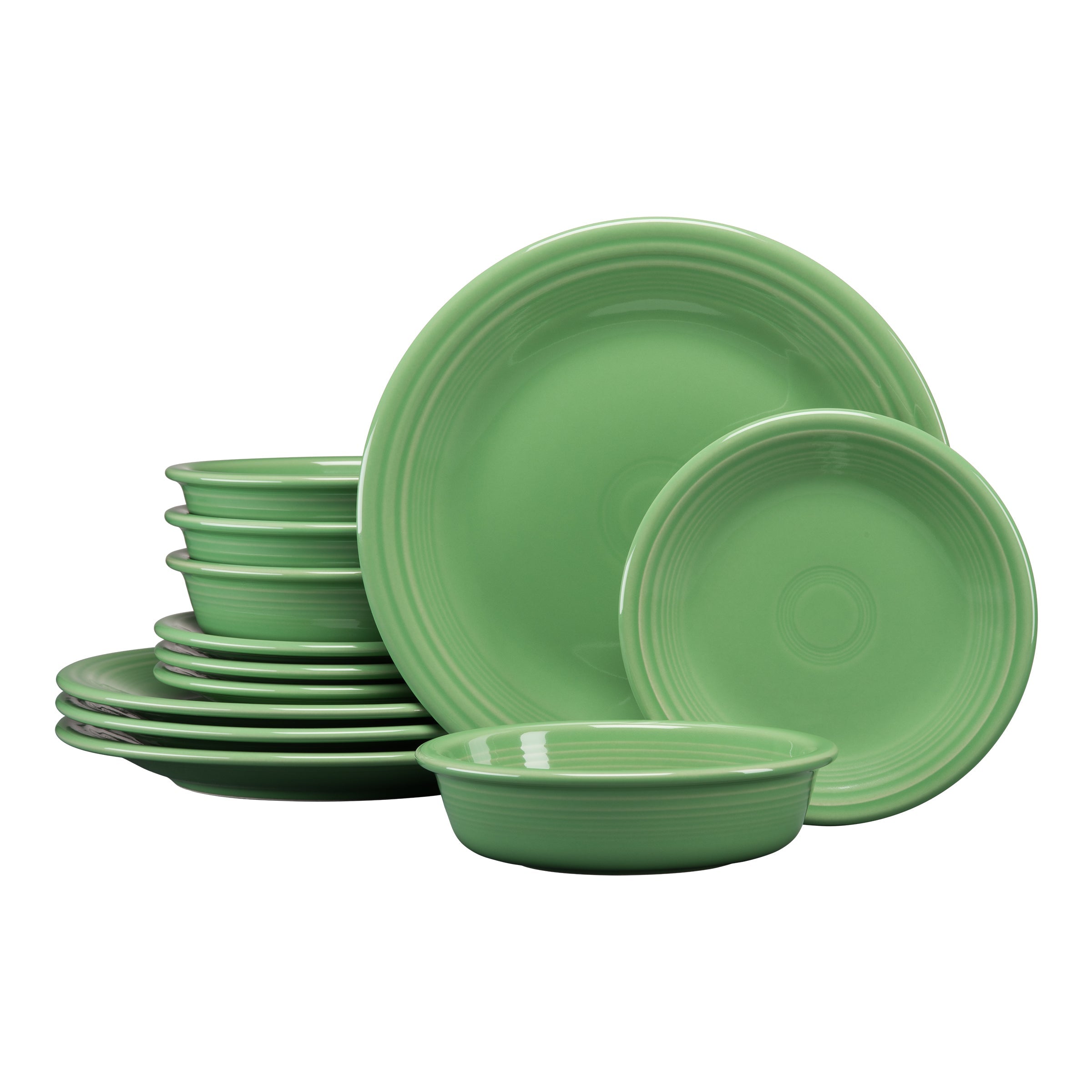 Fiesta Dinnerware - Classic Rim 12-Piece Dinnerware Set, Service for 4 - Image 11